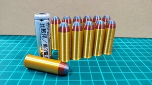 .45 COLT 弾風 ダミーカート 12個セット【送料無料】(検) .45コルト .45ロングコルト .45 long colt SAA 撮影小物 