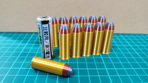 .45 COLT 弾風 ダミーカート 12個セット【送料無料】(検) .45コルト .45ロングコルト .45 long colt SAA 撮影小物 