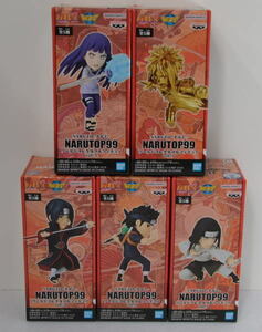 NARUTO ナルト★NARUTOP99　Vol.3　全５種ポスター付★ワールドコレクタブルフィギュア★うちわイタチ・日向ネジ・波風ミナト他