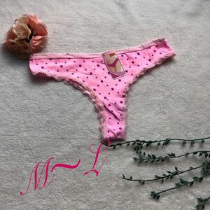 新品 　可愛い　ピンク　ラブリー　ダイヤ柄　ラブリー　Tバック　魅力的　ショーツ　パンツ　レディース下着　可憐　フェミニン