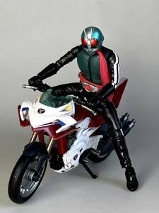 ★シン仮面ライダー第２＋１号　シンサイクロン★掌動　SHODO★プラモデル　組み立て塗装済完成品　バンダイ★石ノ森章太郎　プレバン限定