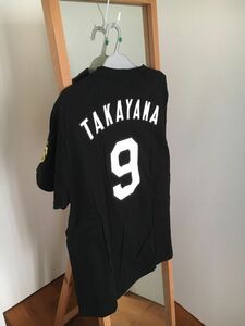 阪神タイガース ユニフォームＴシャツ ９番 高山 プロ野球　メンズ　フリーサイズ　シャープ産業