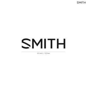 【SMITH】スミス★03★ダイカットステッカー★切抜きステッカー★5.0インチ★12.7cm