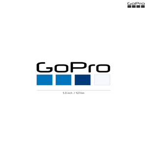 【GO-PRO】ゴープロ★03★COLOR★カラー★ダイカットステッカー★切抜きステッカー★5.0インチ★12.7cm