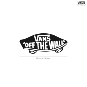 【VANS】バンズ★06★ダイカットステッカー★切抜きステッカー★6.0インチ★15.2cm