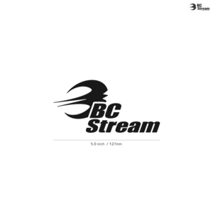 【BC-STREAM】ビーシーストリーム★05★ダイカットステッカー★切抜きステッカー★JPN2★5.0インチ★12.7cm