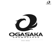 【OGASAKA】オガサカ★07★ダイカットステッカー★切抜きステッカー★JPN2★8.0インチ★20.3cm_画像1