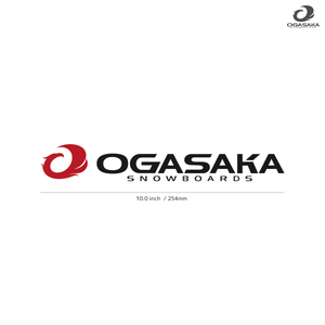 【OGASAKA】オガサカ★13★COLOR★カラー★ダイカットステッカー★切抜きステッカー★JPN2★10.0インチ★25.4cm