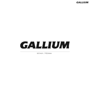 【GALLIUM】ガリウム★03★ダイカットステッカー★切抜きステッカー★JPN★6.0インチ★15.2cm