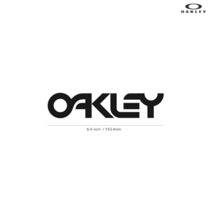 【OAKLEY】オークリー★09★ダイカットステッカー★切抜きステッカー★6.0インチ★15.2cm