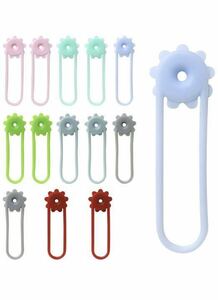  cable clip 14 pcs insertion . code clip lovely flower shape cable storage 