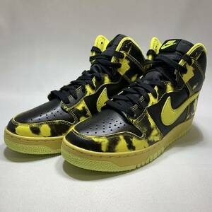 NIKE DUNK HI 1985 SP ナイキ ダンク ハイ 1985 Yellow Acid Wash DD9404-001 (1238)