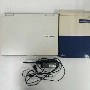 FUJITSU FMV-BIBLO NF/E50 FMVNFE50W ノートパソコン 初期化済み