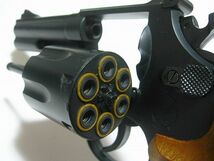 □■ エアーリボルバー S&W M586 357 MAGNUM ４インチブラック HOP付 BB弾50発付 クラウンモデル ■□_画像5