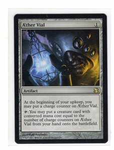 MTG/MMA/英語/R/霊気の薬瓶/AEther Vial　4/4