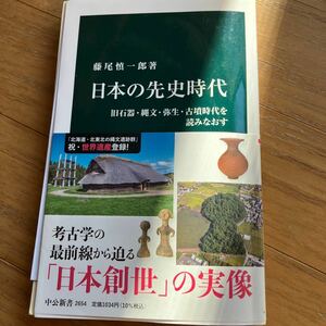 日本の先史時代　旧石器・縄文・弥生・古墳時代を読みなおす （中公新書　２６５４） 藤尾慎一郎／著