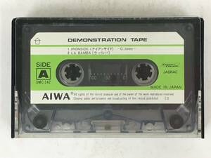 ■□T165 非売品 AIWA DMC-142 デモンストレーションテープ カセットテープ□■
