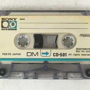 ■□T191 非売品 SONY CD-501 デモンストレーションテープ カセットテープ□■の画像2
