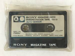 #*T207 not for sale SONY MAGAZINE-MATIC CDJ-31 demo n -stroke ration tape cassette tape *#