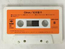 ■□T551 松田聖子 Citron シトロン カセットテープ□■_画像2