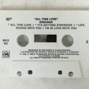 ■□T625 DEBARGE デバージ ALL THIS LOVE オール・ディス・ラヴ カセットテープ□■の画像7