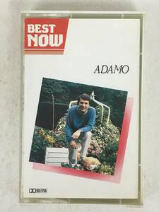 ■□T339 ADAMO アダモ BEST NOW ベスト・ナウ カセットテープ□■