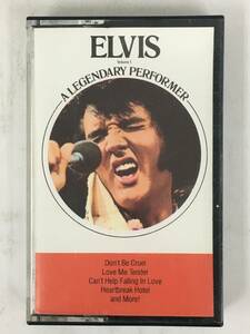 ■□T622 ELVIS PRESLEY エルヴィス・プレスリー A LEGENDARY PERFORMER Vol.1 カセットテープ□■