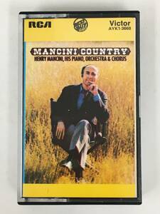 #*T669 HENRY MANCINI Henry * man si-niMANCINI COUNTRY man si-ni* Country cassette tape *#