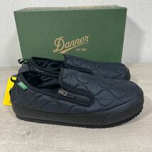 1円スタート売切り 新品未使用 ダナー オレゴンスリップ ブラック ビブラム キャンプ DANNER OREGON SLIP スリッポン スニーカー 28cm_画像3