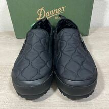 1円スタート売切り 新品未使用 ダナー オレゴンスリップ ブラック ビブラム キャンプ DANNER OREGON SLIP スリッポン スニーカー 28cm_画像2