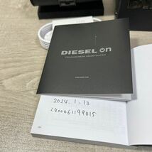 1円スタート売切り 新品未使用 DIESEL FADELITE スマートウォッチ ディーゼル DIESEL ON 心拍数 GPS Google ブラック 腕時計_画像8