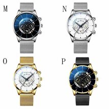 (即決) 2020 男性の高級時計リロイhombreレロジオmasculinoステンレス鋼カレンダークォーツ時計メンズスポーツ腕時計ジュネーブ時計_画像10