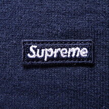 ☆ 19AW Supreme シュプリーム Small Box Crewneck スモール ボックス スウェット トレーナー box logo ボックスロゴ (ネイビー紺M)GSA_画像3