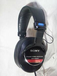 SONY MDR-CD900ST　新品互換イヤーパッド交換済　音出確認済　モニターヘッドホン　