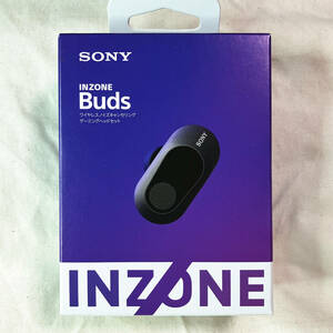 SONY ソニー ゲーミングイヤホン INZONE Buds WF-G700N 完全ワイヤレス USBトランシーバー同梱/ANC/LE Audio/立体音響/ ブラック 未使用