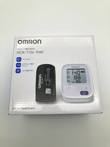 08【P522】◆未使用◆　OMRON オムロン 上腕式血圧計 HCR-7106