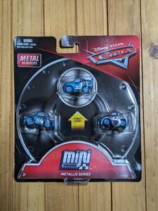 匿名配送！送料無料！ 新品未開封 マテル ミニミニカーズ METALLIC SERIES カーズ3 マックイーン チック キャル