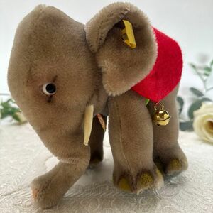 ★シュタイフ★Elephant 17cm オールID's完品★エレファント/象/ゾウ★ビンテージ/アンティーク★Steiff