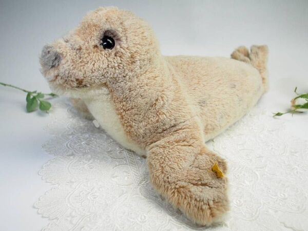 シュタイフ★Robby Seal 20cm★アザラシのロビー/海豹★Steiff/STEIFF★ビンテージ★ぬいぐるみ