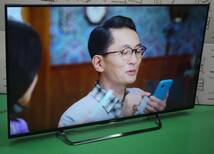 美品 SONY ソニー 49V型 4K対応 液晶 テレビ KJ-49X8500C 3840x2160画素 USB外付けHDD録画対応 2チューナー搭載 Android 49インチ_画像4