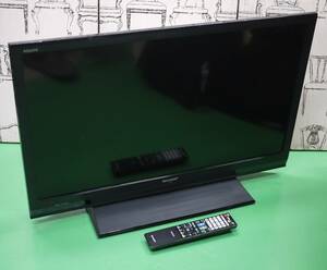 美品 SHARP シャープ 32V型 ハイビジョン 液晶 テレビ LC-32H10 LED AQUOS 2014年 USB外付けHDD録画対応 バスパワーHDD対応 32インチ