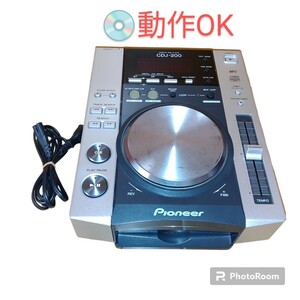 [CD reproduction operation OK* free shipping ] Pioneer /Pioneer compact disk player Performance CD player DJ sound equipment CDJ-200