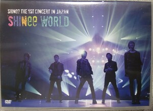 SHINee THE 1st CONCERT IN JAPAN 「SHINee WORLD」 DVD2枚組 特典オリジナルステッカー入り 2012年 送料込み 美品