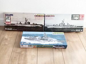 当時モノ 未開封 未組み立て レトロ 1 /700 限定版　プラモデル 海上自衛隊護衛艦　むらさめ あやなみ　スカイウェーブ ピットロード