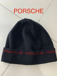 PORSCHE ポルシェ　ニット帽　schwabisch（ドイツ製） 帽子 ニットキャップ　 ビーニー ワッチキャップ
