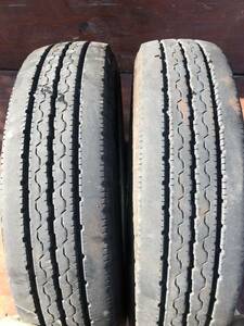 2本　BRIDGESTONE DURAVIS 175/75r15 103/101 LT 20年製　センター7ミリ