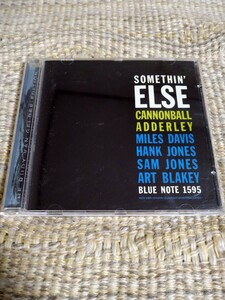 【輸入盤／Blue Note】☆Cannonball Adderleyキャノンボール・アダレイ／Somethin Elseサムシン・エルス☆☆【ジャズCD多数セール中…】