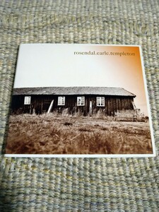 【輸入盤／ピアノトリオ・デジパック仕様】☆Rosendal.Earle. Templaton☆☆　　　　　　　　【CD多数セール中…】