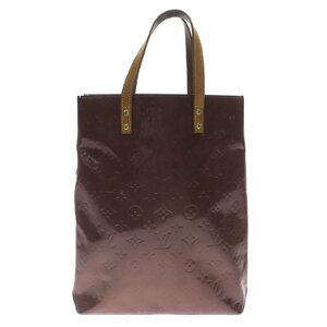 1円スタート LOUIS VUITTON ルイヴィトン リードMM M91087 TH0020 ヴェルニ ハンドバッグ トートバッグ エナメル パープル 紫 レディース