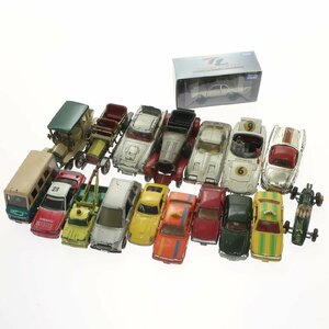 1円スタート ミニカー まとめ18点セット TOMICA トミカ MATCHBOX マッチボックス コーギー等 スポーツカー 等 ヴィンテージ 昭和 レトロ